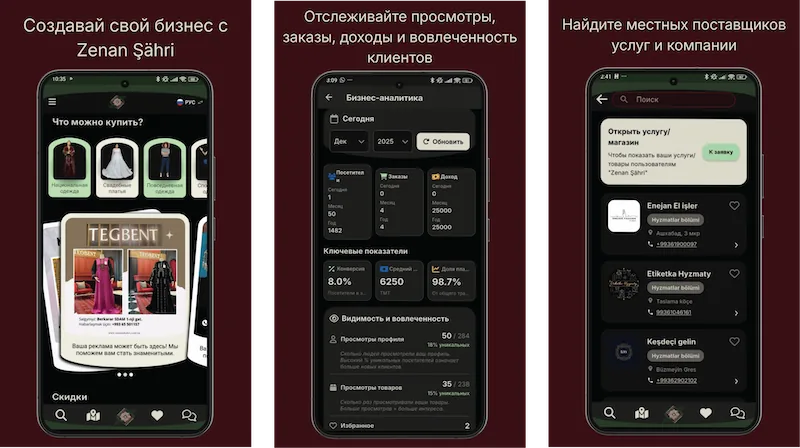 Zenan Şähri App Preview